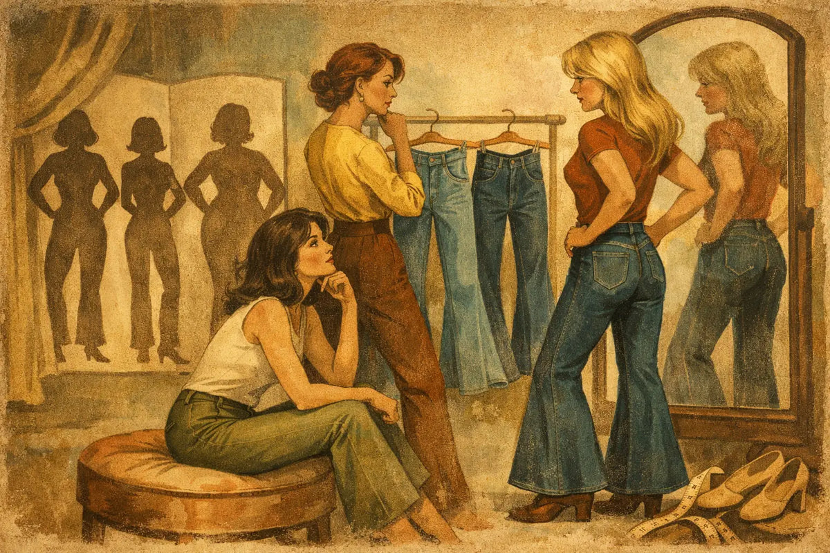 What Size Flare Jeans Should You Buy for Your Shape?