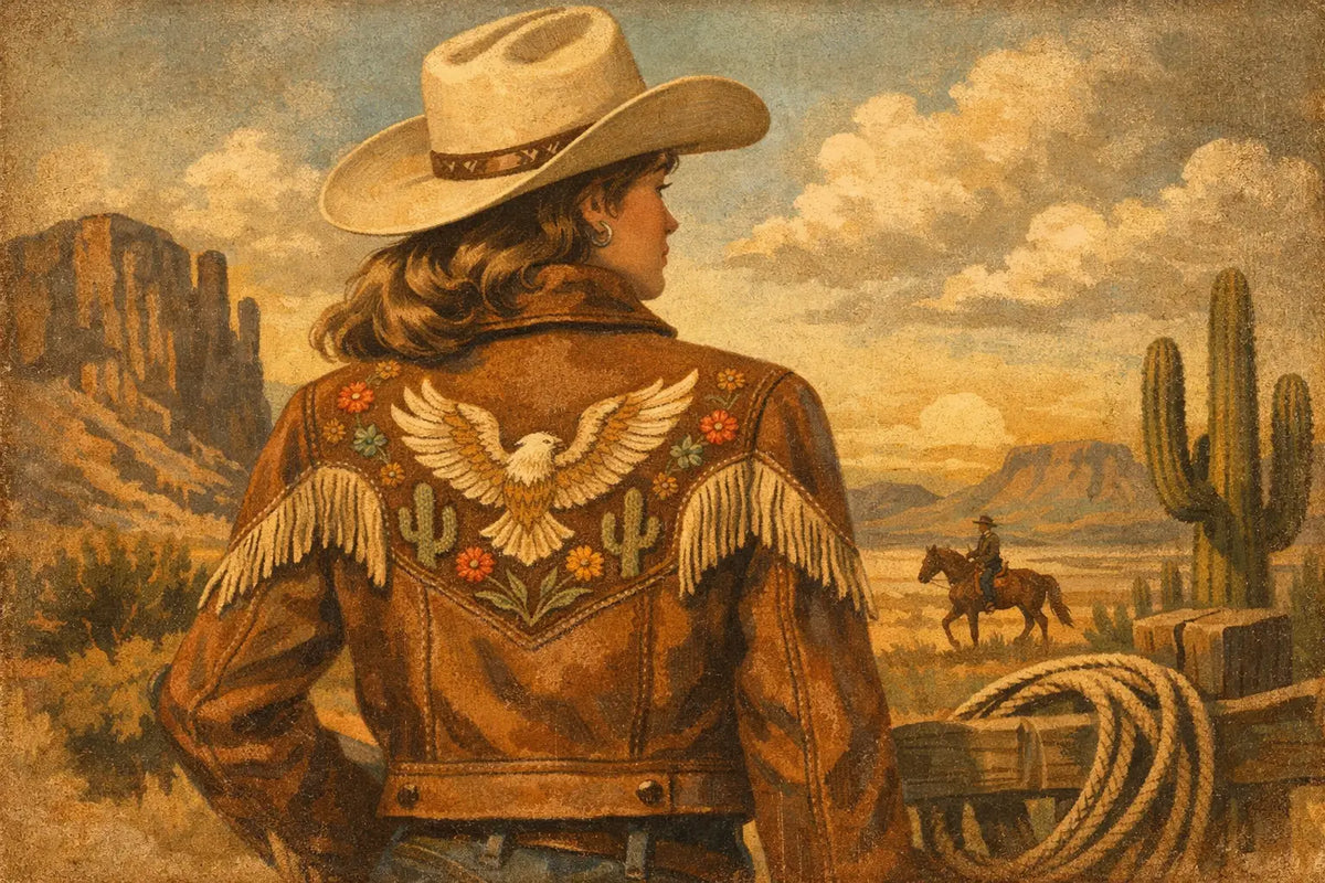 Embroidered Western Jackets for Women to Wear