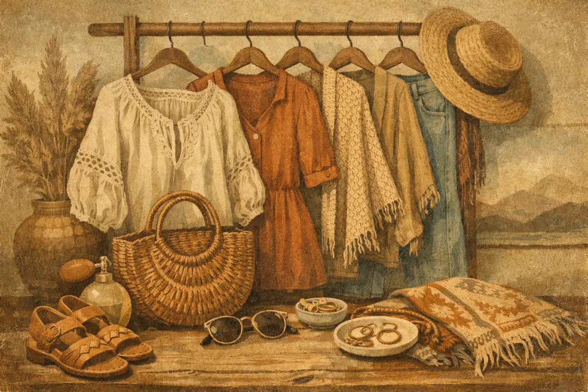 Boho Capsule Wardrobe Essentials to Wear Often