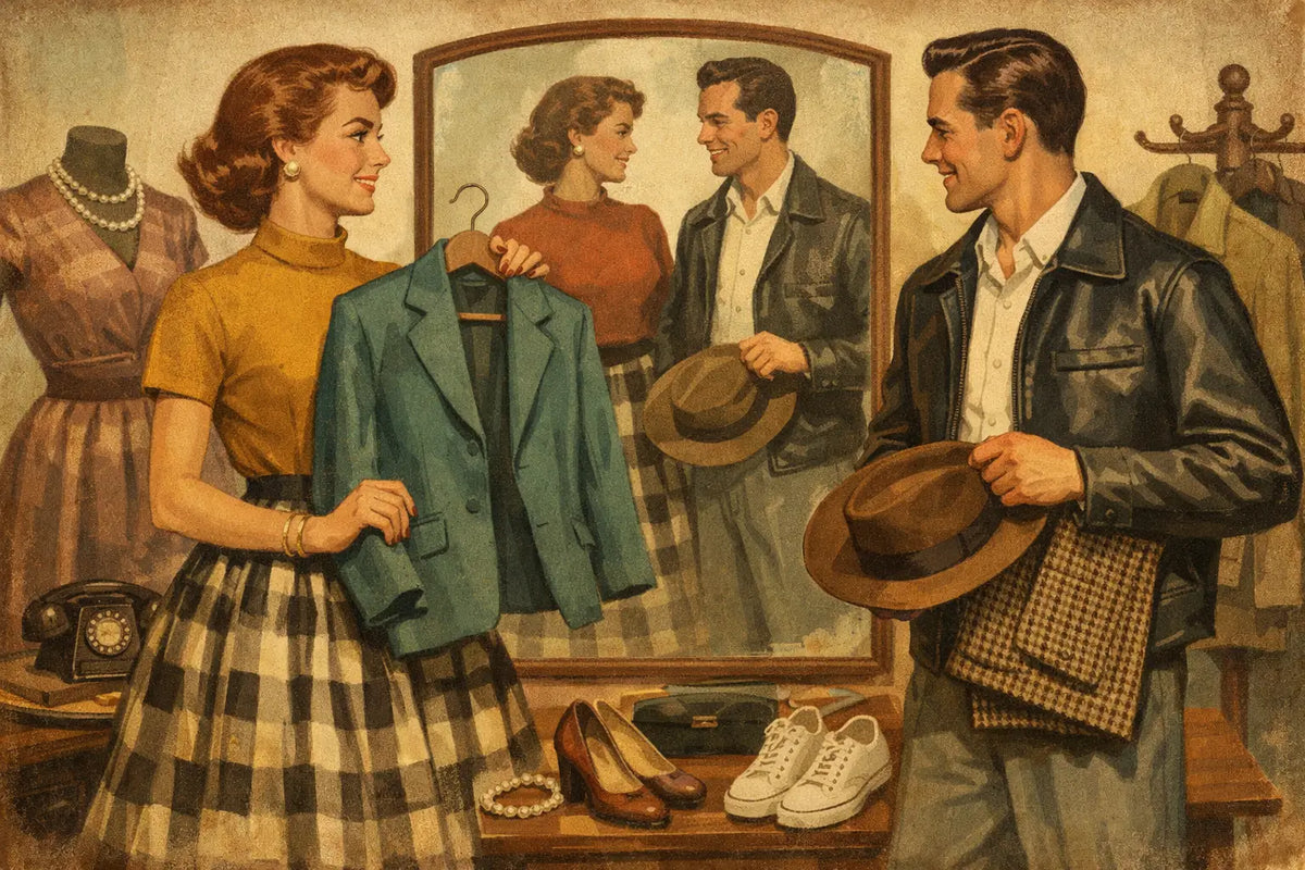 How to Mix Vintage and Modern Clothing Well