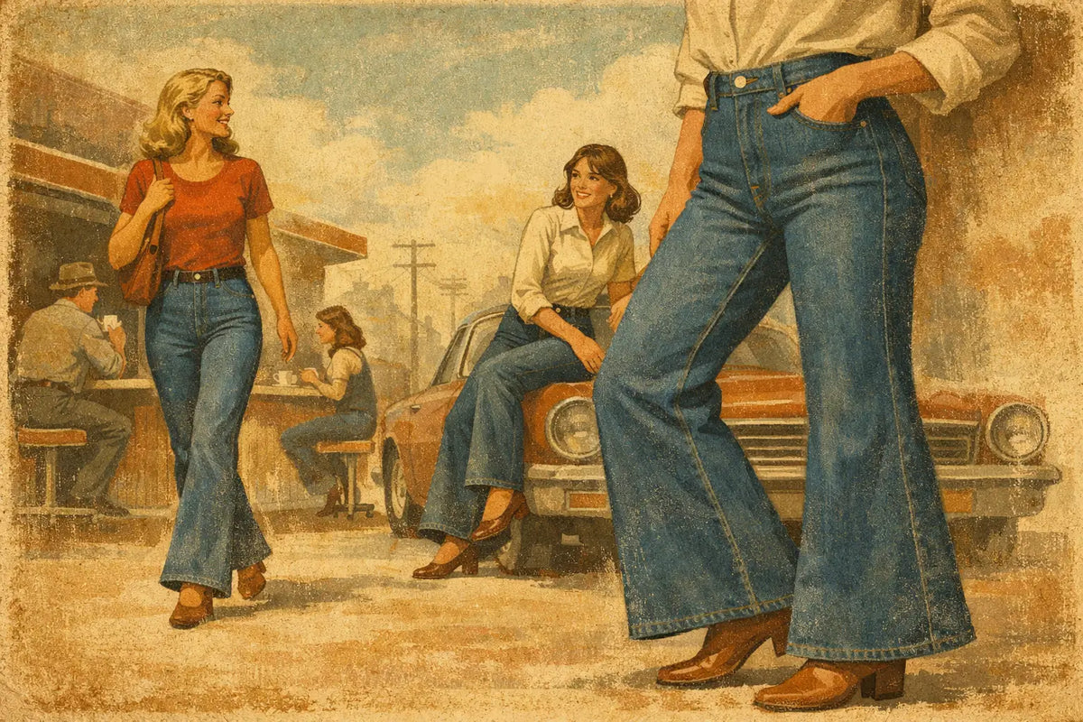 How Flared Denim Finds Your Best Everyday Fit