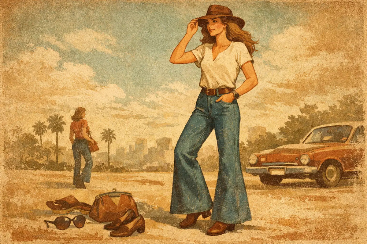 How to Style Flare Jeans Without Overthinking It