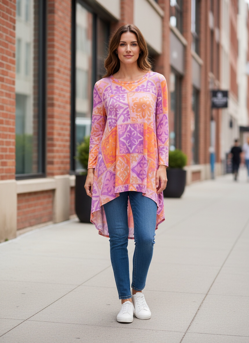 Long Boho Tunic