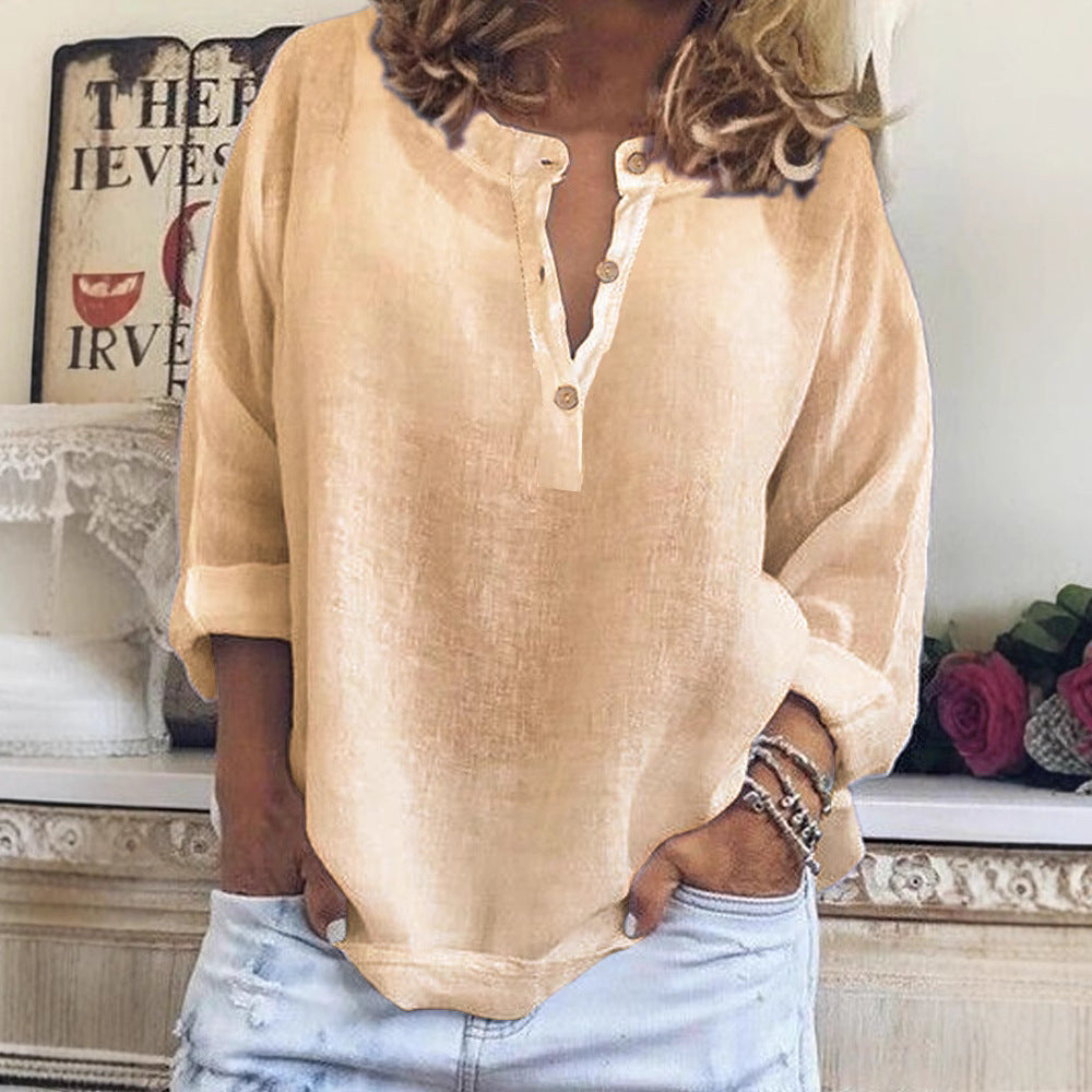 Loose Linen Shirt