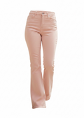 Ultra wide bellbottoms in peach