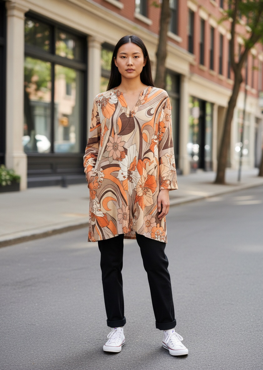 Paisley tunic