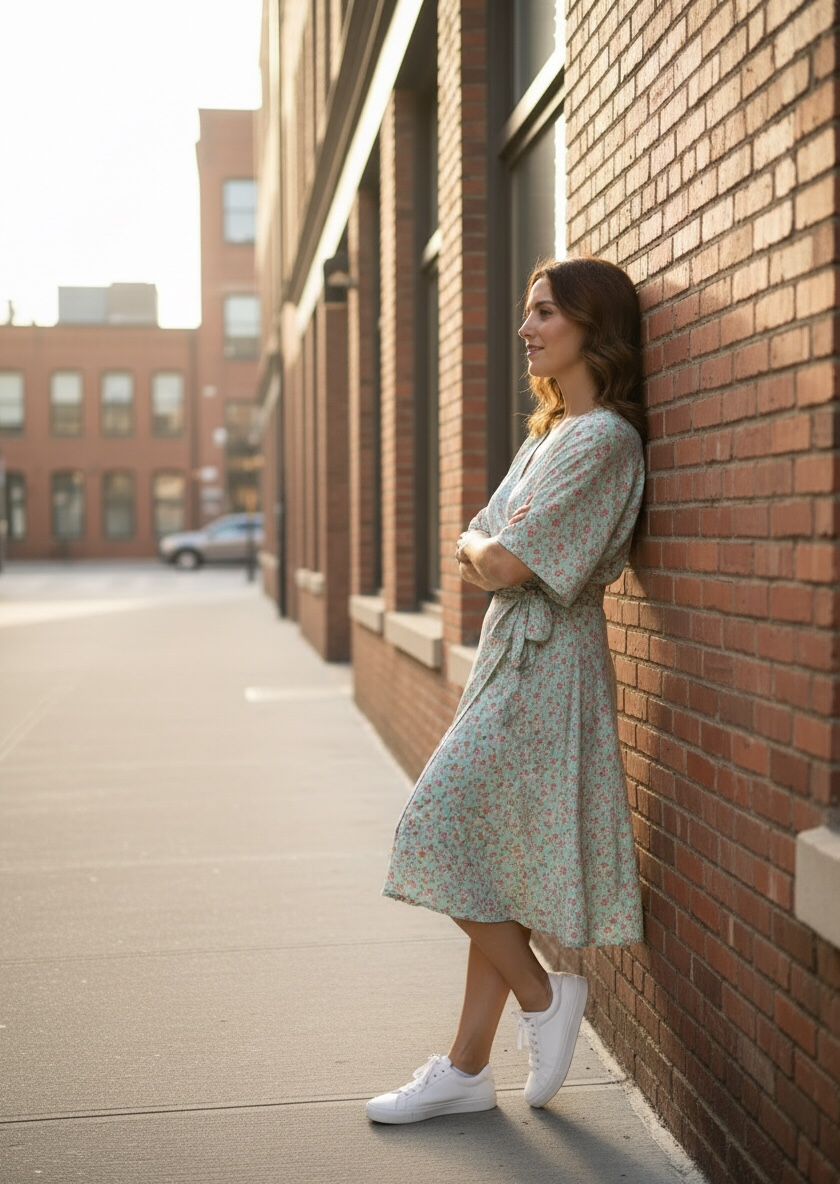 Light blue dress