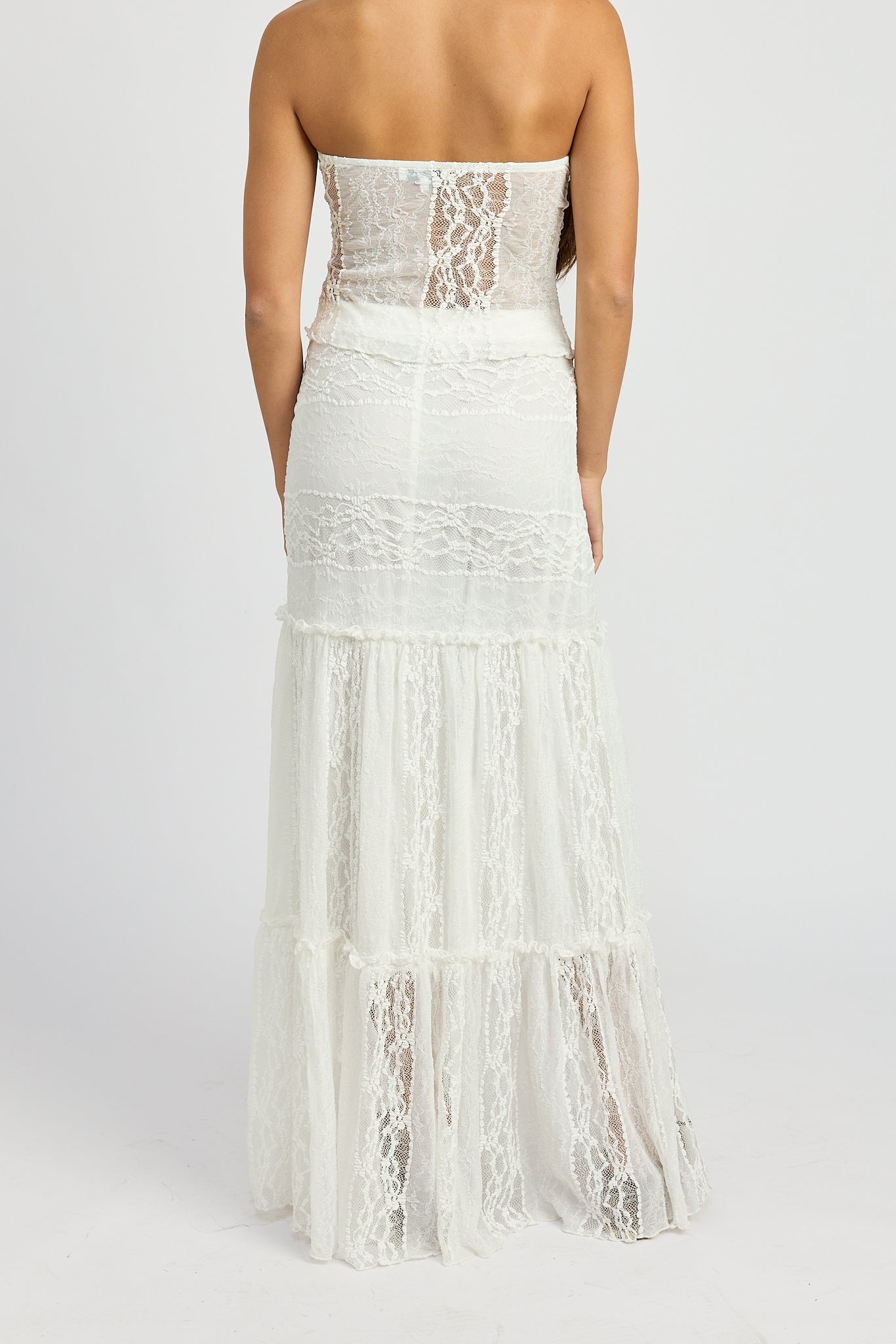Mermaid Tiered Maxi Skirt — Flowy Boho Style
