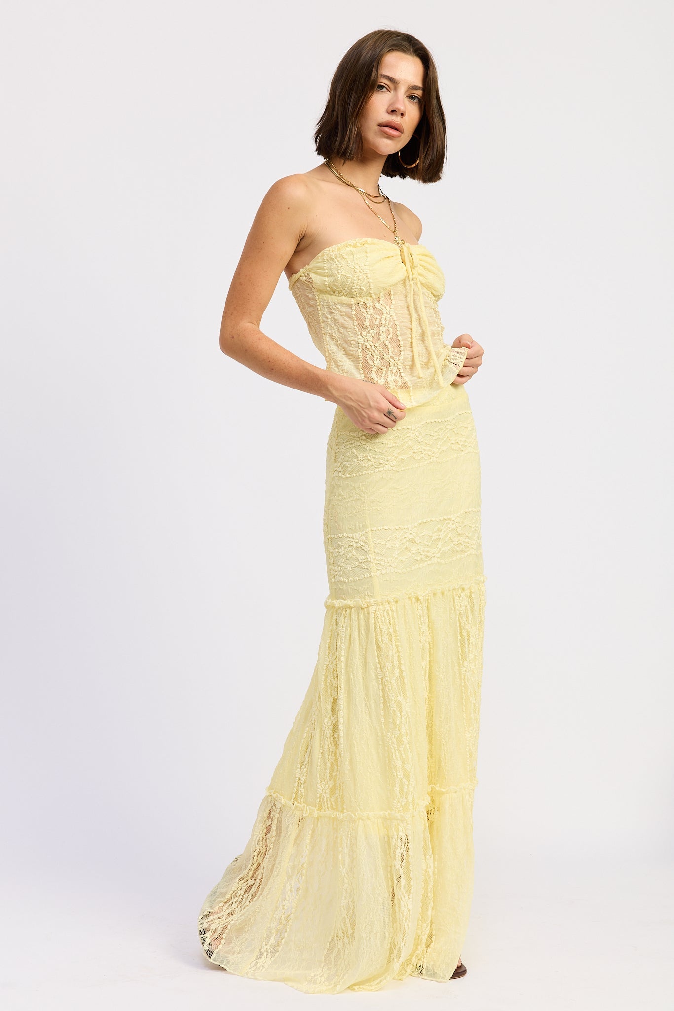 Mermaid Tiered Maxi Skirt — Flowy Boho Style