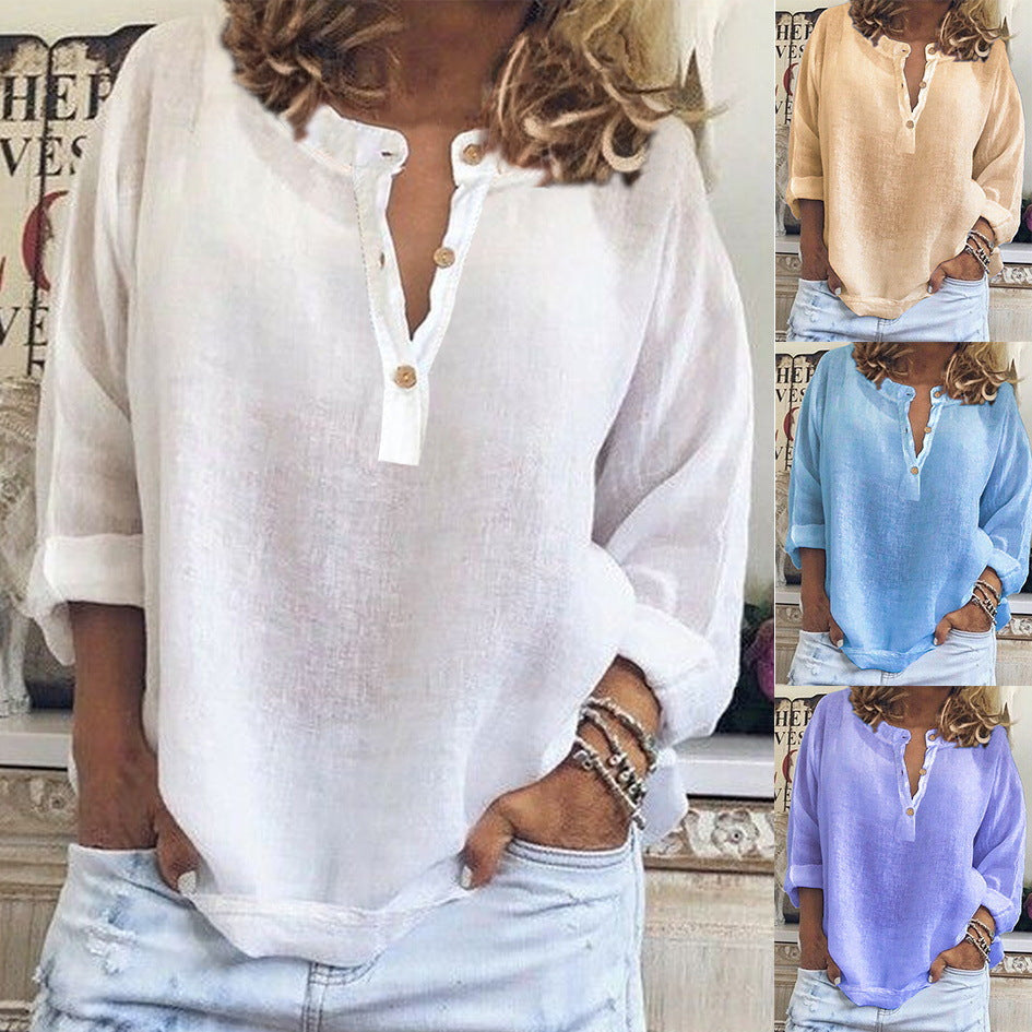 Loose Linen Shirt